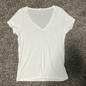 skin v-neck tee